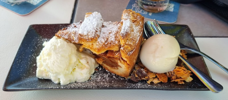 Torta de Maçã curaçao Torta de Maçã curaçao